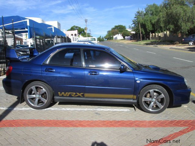 Subaru WRX in Namibia