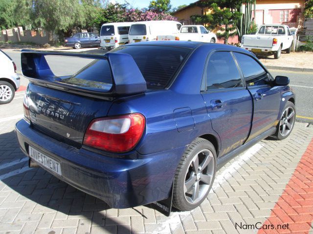 Subaru WRX in Namibia