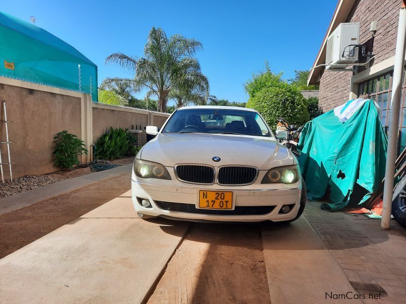 BMW 740i in Namibia