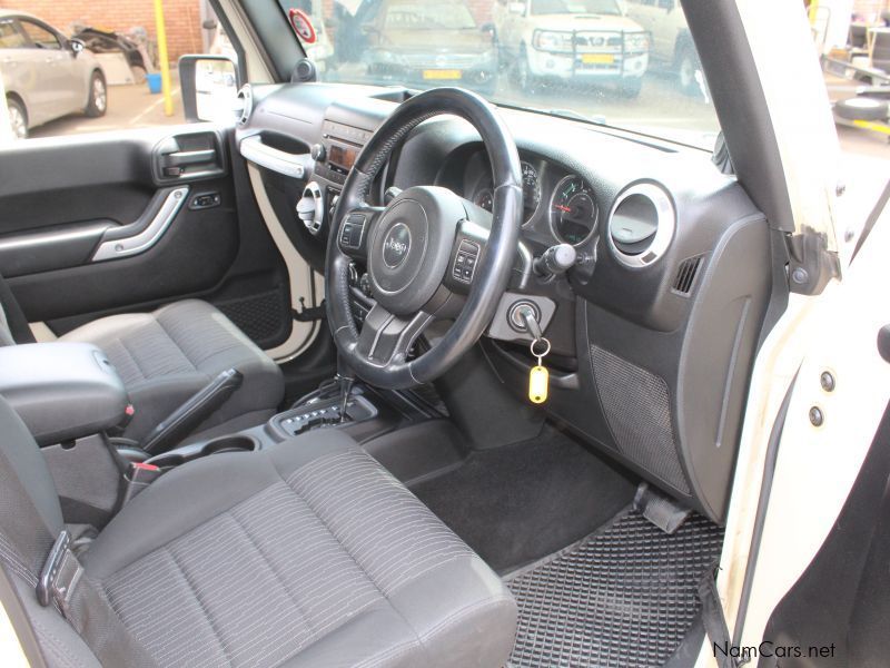 Jeep Wrangler Sahara Unlimited in Namibia