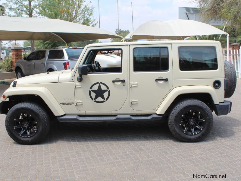 Jeep Wrangler Sahara Unlimited in Namibia