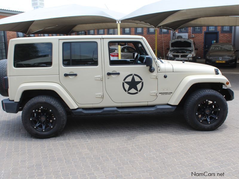 Jeep Wrangler Sahara Unlimited in Namibia