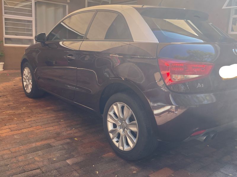 Audi A1 in Namibia