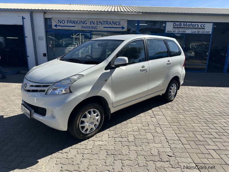 Toyota Avanza 1.5 SX Automatic in Namibia