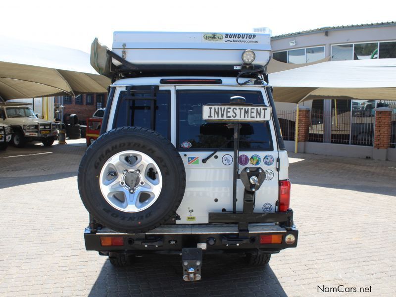 Toyota 76 Series Land Cruiser in Namibia