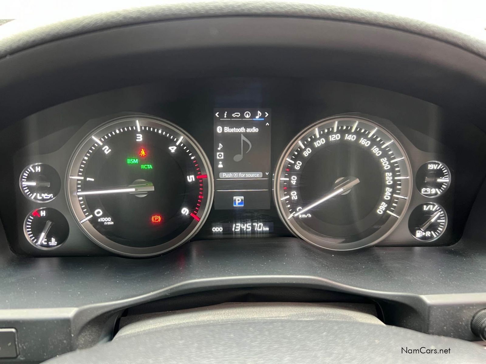 Toyota Land Cruiser 200 VXR in Namibia