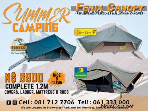 Used 1.2M Roof Top Tents for sale in Windhoek