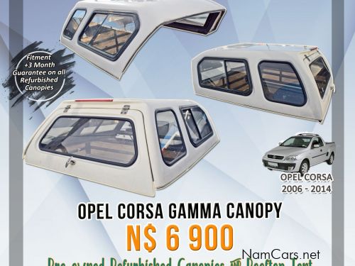 Used Opel Corsa Gamm Canopy for sale in Windhoek