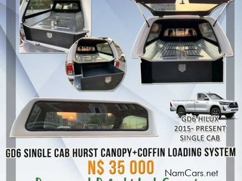 Used Toyota GD6 Single Cab Hurst Canopy with Coffin Loading System for sale in Windhoek