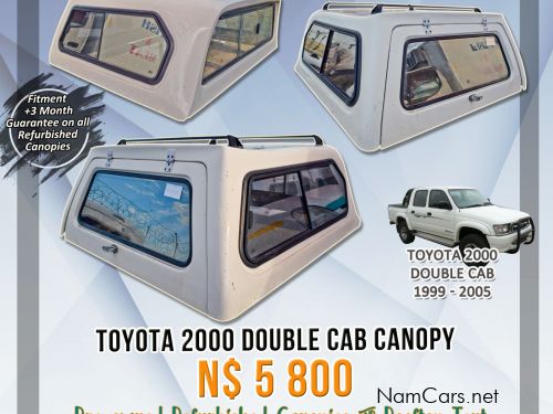 Used Toyota Hilux 2000 Doubel Cab Canopy for sale in Windhoek