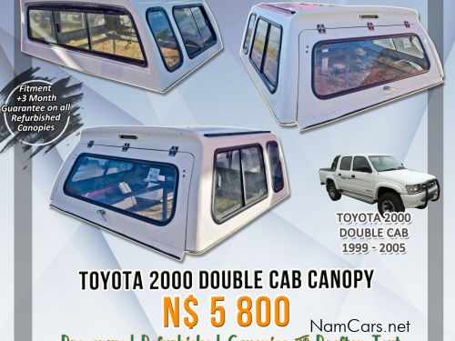 Used Toyota Hilux 2000 Doubel Cab Canopy for sale in Windhoek