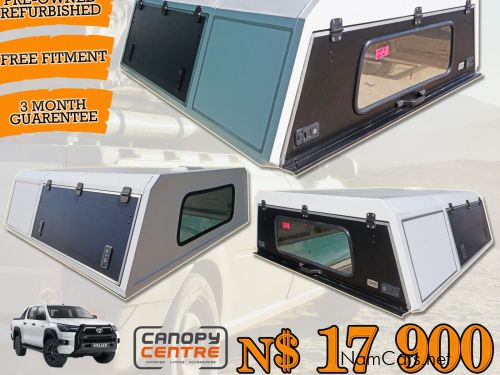 Used TOYOTA GD6 DOUBLE CAB ALUMINIUM + STEEL CANOPY for sale in Windhoek