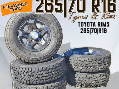 Used 16" Land Cruiser TYRES & RIMS for sale in Windhoek