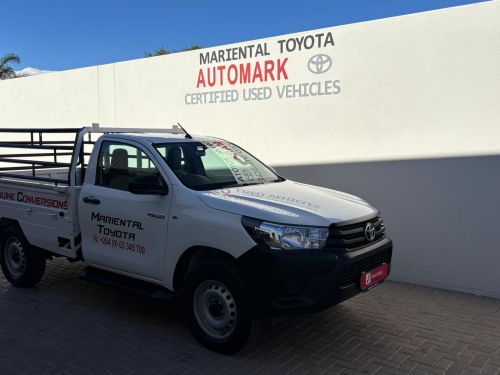 Pre-owned Toyota Hilux SC 2.4GD6 4x4 Flat Deck 6MT for sale in 