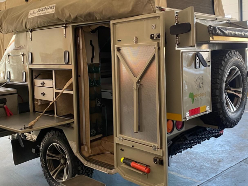 Afrispoor Cheetah Trailer in Namibia