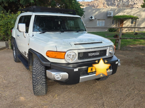 Toyota FJ Cruiser in Namibia