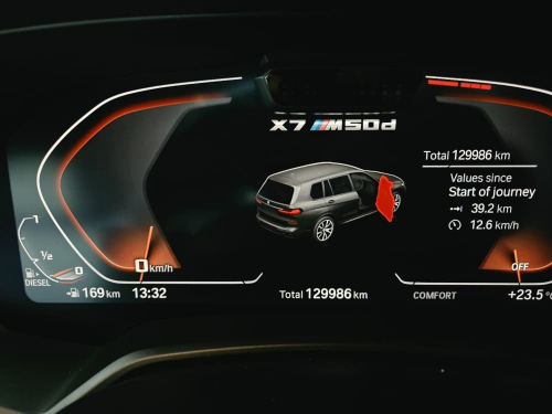 BMW X7 M50D in Namibia