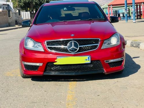 Mercedes-Benz C63 AMG in Namibia