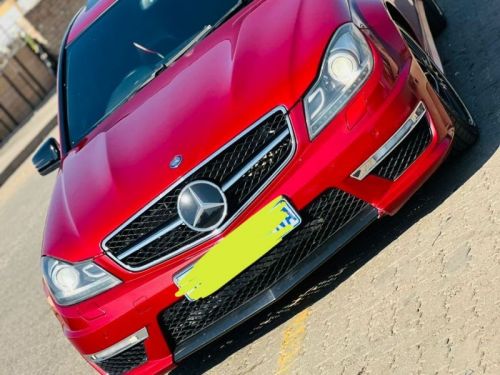 Mercedes-Benz C63 AMG in Namibia