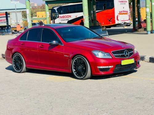 Mercedes-Benz C63 AMG in Namibia