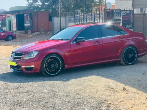 Mercedes-Benz C63 AMG in Namibia