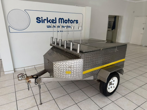 Custom Stainless Steel Fishing Trailer in Namibia