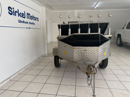 Custom Stainless Steel Fishing Trailer in Namibia
