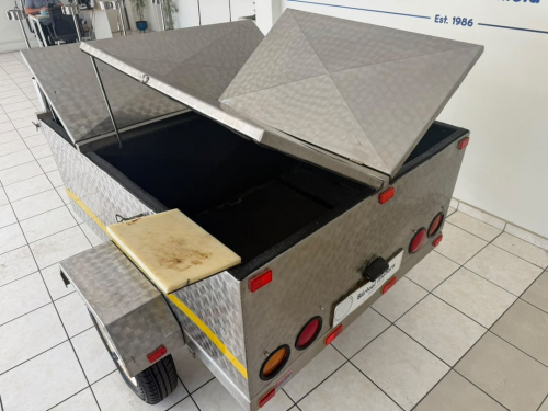 Custom Stainless Steel Fishing Trailer in Namibia