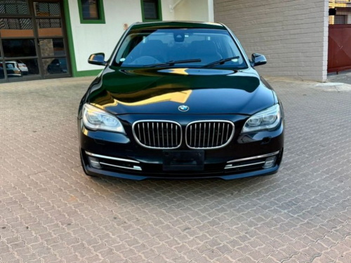 BMW 740 in Namibia
