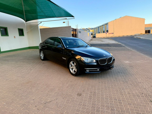 BMW 740 in Namibia