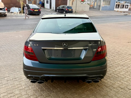Mercedes-Benz C63 in Namibia