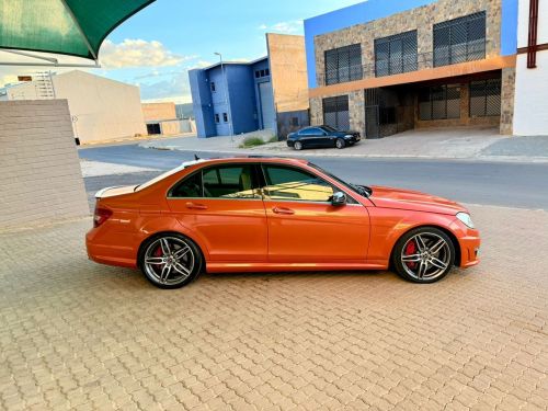 Mercedes-Benz C63 AMG in Namibia