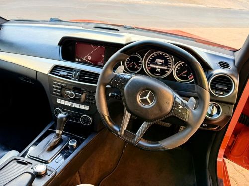 Mercedes-Benz C63 AMG in Namibia