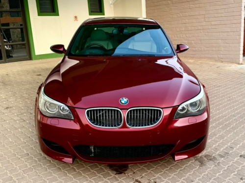 BMW M5 in Namibia