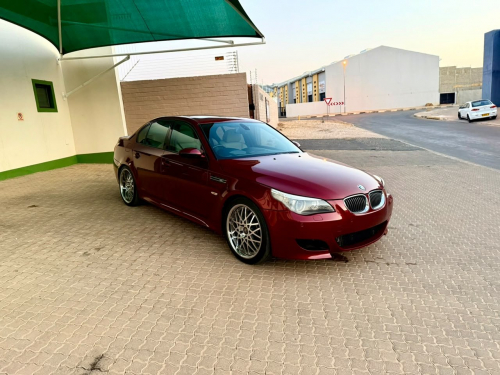 BMW M5 in Namibia