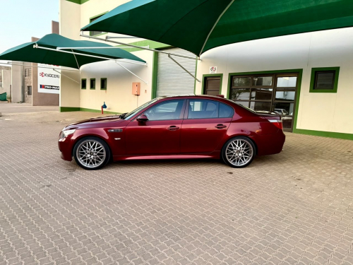BMW M5 in Namibia