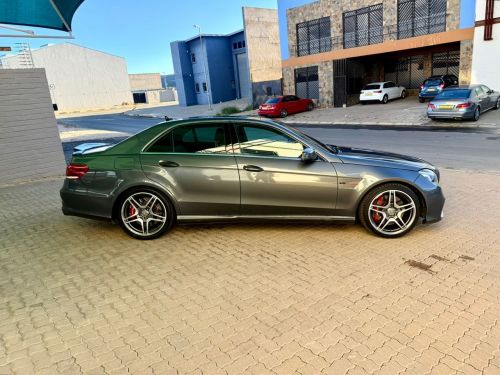 Mercedes-Benz E63 AMG in Namibia