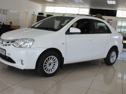 Toyota Etios 1.5 SX sedan 4 door in Namibia