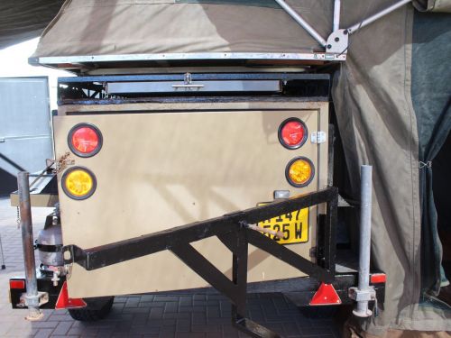 Home build Camping trailer in Namibia