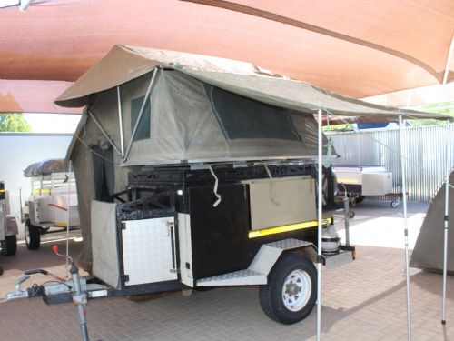 Home build Camping trailer in Namibia