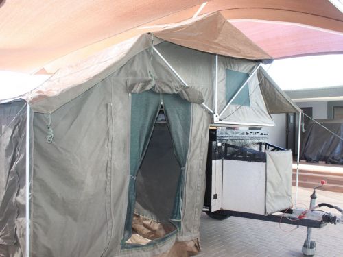 Home build Camping trailer in Namibia