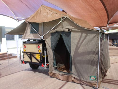 Home build Camping trailer in Namibia